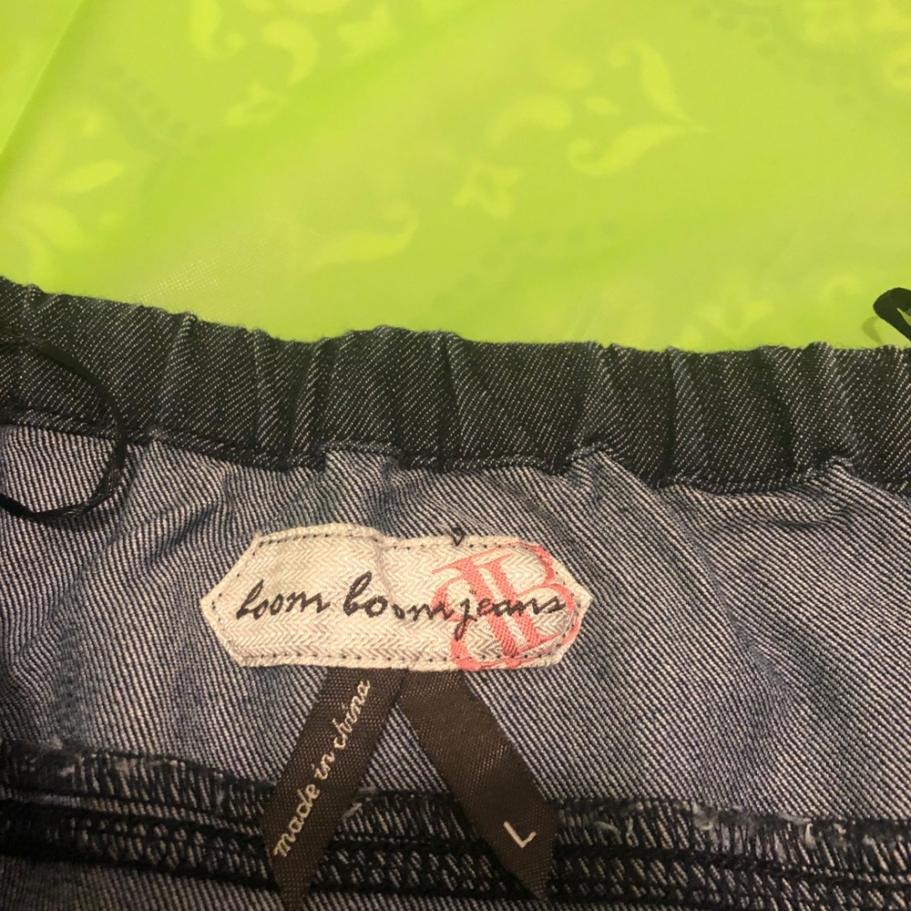 Denim strapless dress - Picture 3 of 5